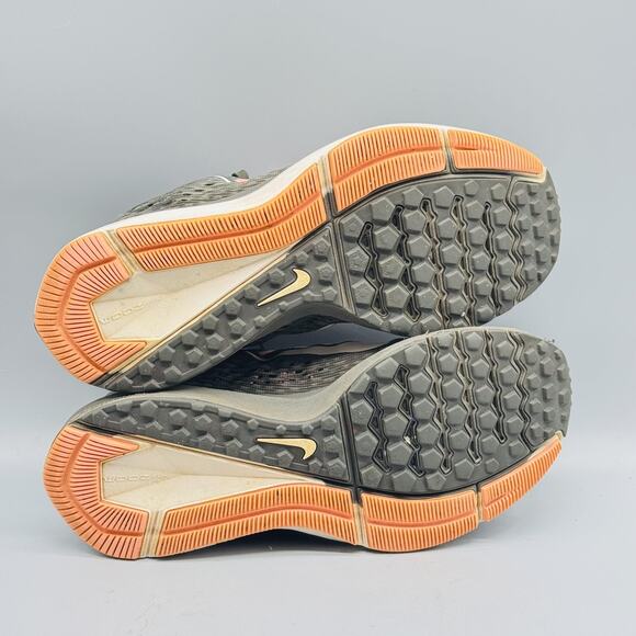 Nike Shoes Womens 7 Green Air Zoom Winflo 5 Running Mesh Athletic Sneaker - Picture 9 of 11